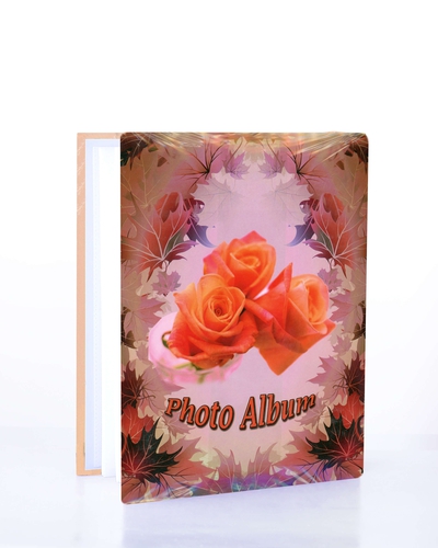 آلبوم عکس پاکتی 10×15فانتزی 200 تایی طرح گل رز
